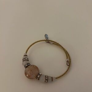 Elegant Gold and Silver Beaded Bracelet